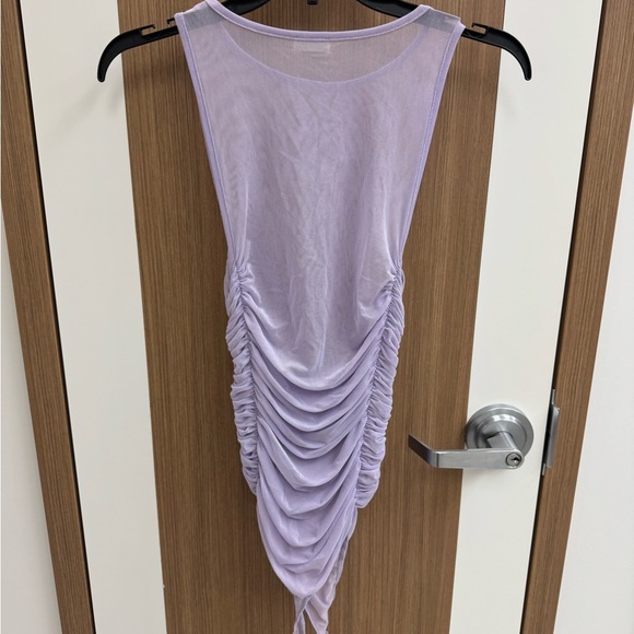 Free People Intimately Lilac Ruched Bodysuit - Picture 7 of 9